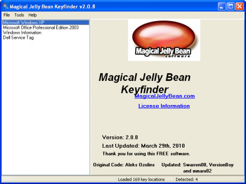 Magical Jelly Bean Keyfinder 2.0.1
