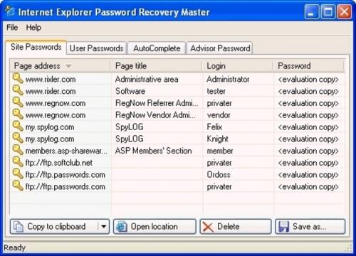 Password Revealer 1.0