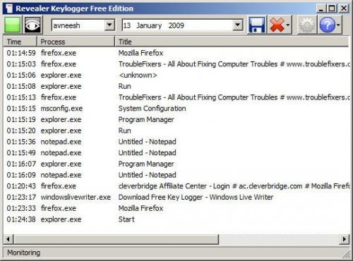 Revealer Keylogger 1.4 Free