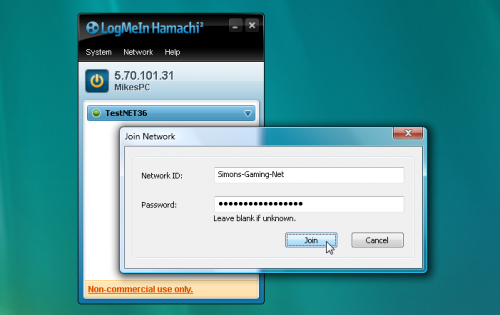 LogMeIn Hamachi 2.0.2.85