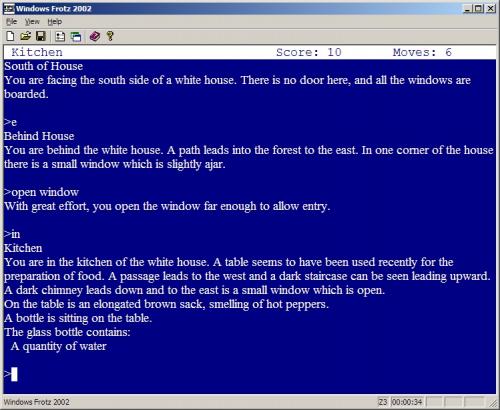 Windows Frotz 2002 1.02